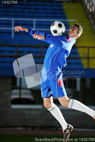 Image of football player in action