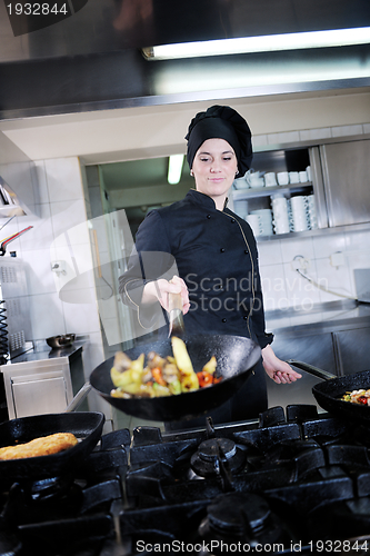 Image of chef preparing meal