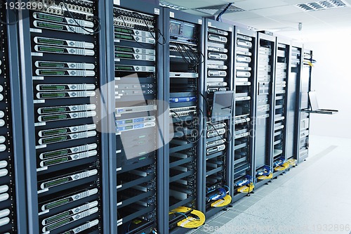 Image of network server room