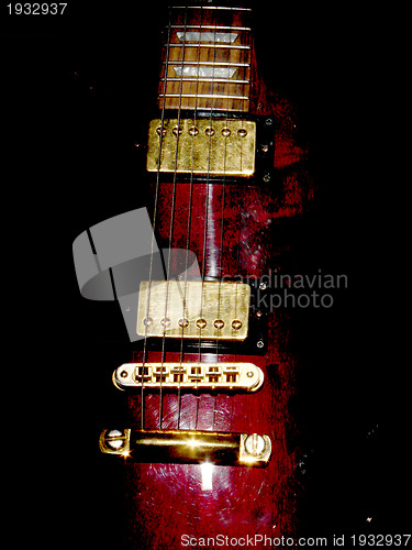 Image of electric guitar