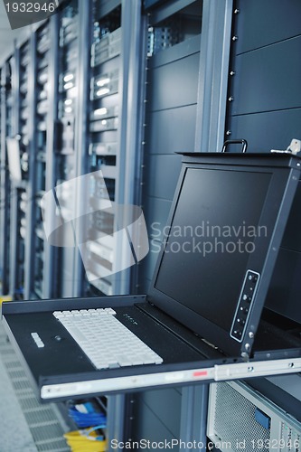 Image of network server room