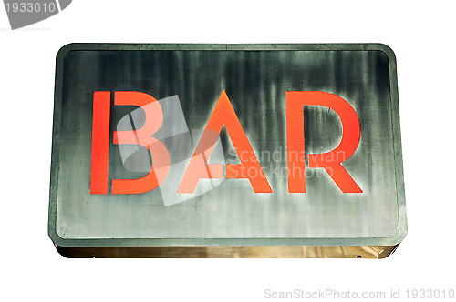 Image of Bar sign