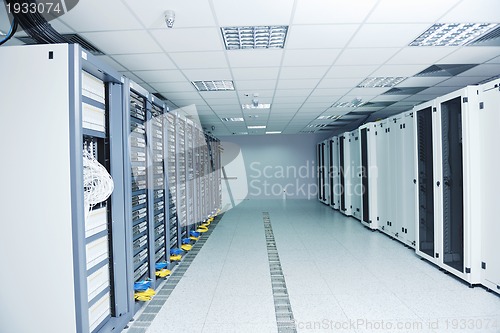 Image of network server room