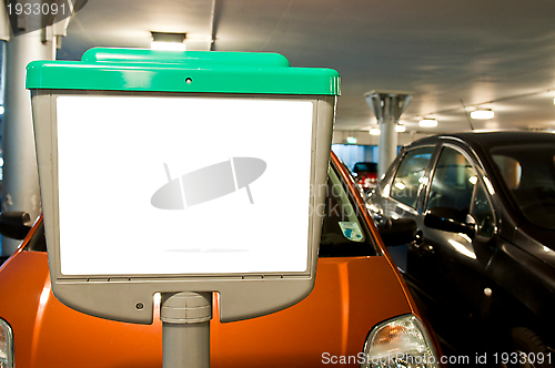 Image of Car park signboard