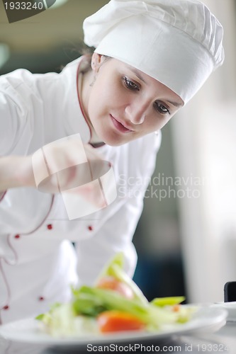 Image of chef preparing meal