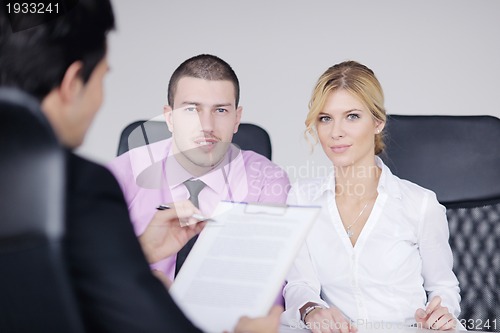 Image of business people group on meeting