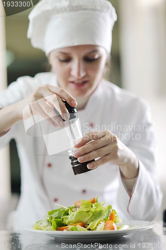 Image of chef preparing meal