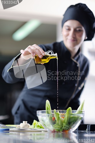 Image of chef preparing meal