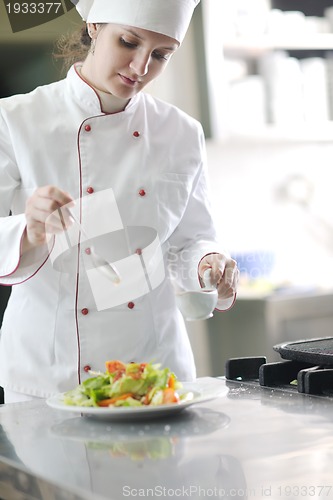 Image of chef preparing meal