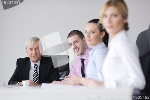 Image of business people group on meeting