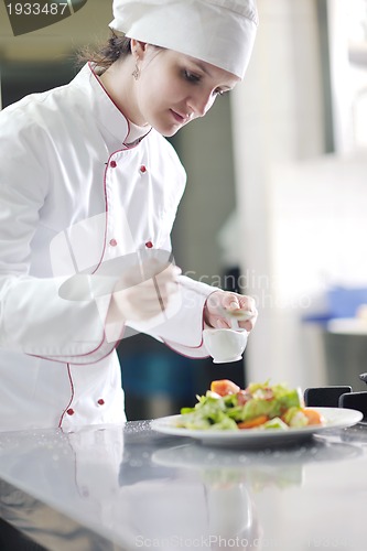 Image of chef preparing meal