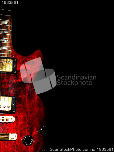 Image of electric guitar