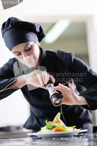 Image of chef preparing meal