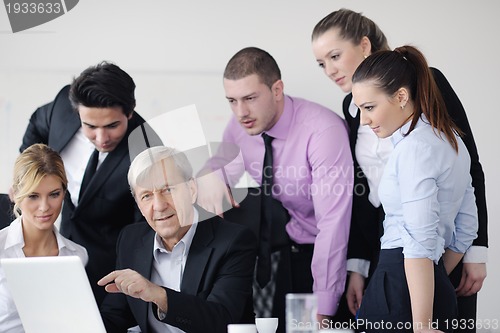 Image of business people group on meeting