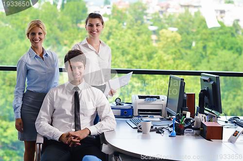 Image of business people group
