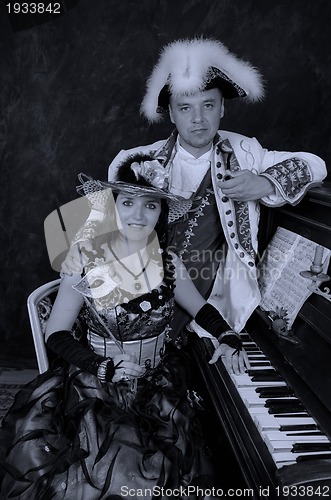 Image of retro couple