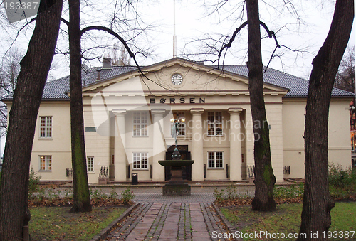Image of Oslo stock exchange