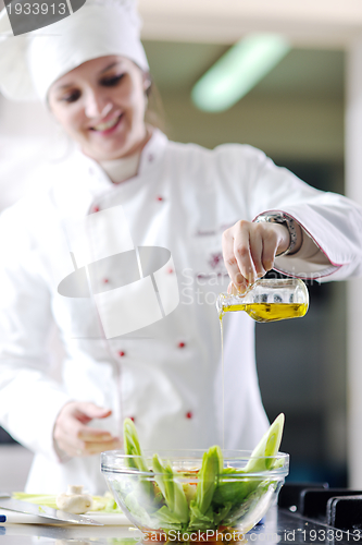 Image of chef preparing meal