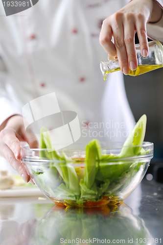 Image of chef preparing meal