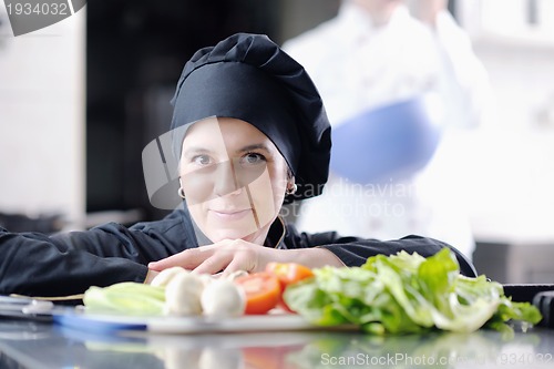 Image of chef preparing meal