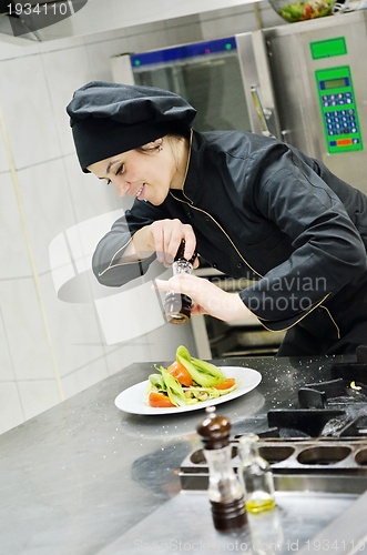 Image of chef preparing meal