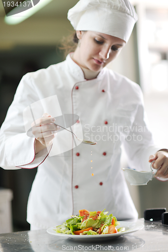 Image of chef preparing meal