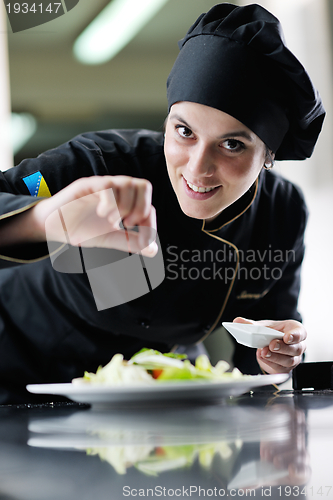 Image of chef preparing meal