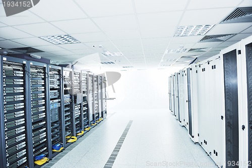 Image of network server room