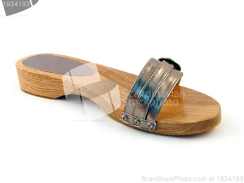 Image of woman shoe isolated