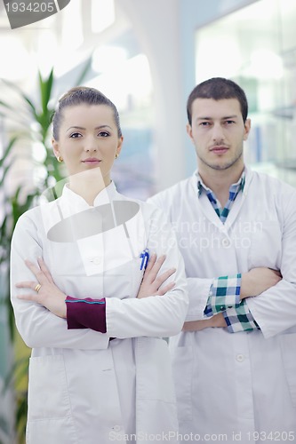 Image of pharmacy drugstore people team