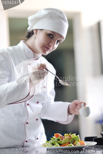 Image of chef preparing meal