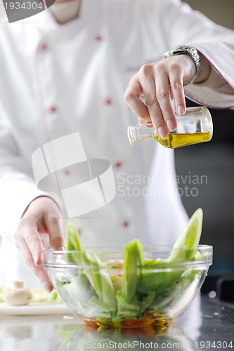 Image of chef preparing meal