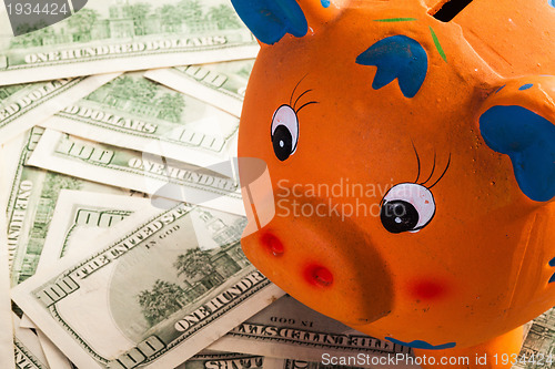 Image of The funny piggy bank