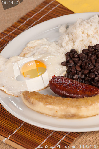 Image of Colombian lunch
