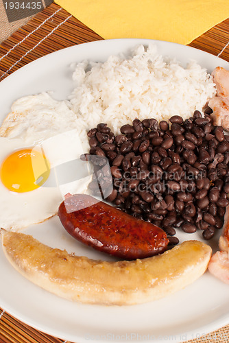 Image of Colombian lunch