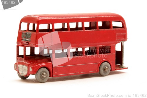 Image of Red Bus model