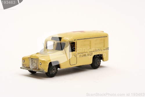 Image of Scale Model Toy Ambulance