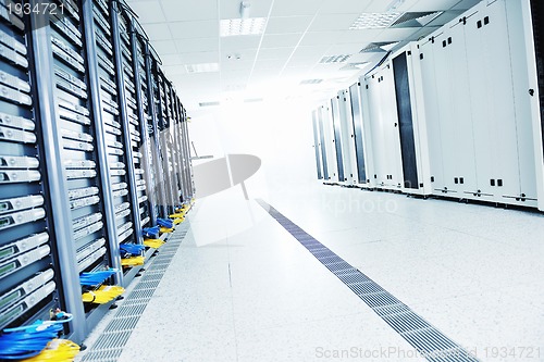 Image of network server room