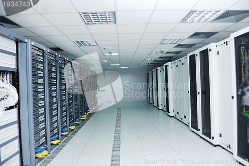 Image of network server room