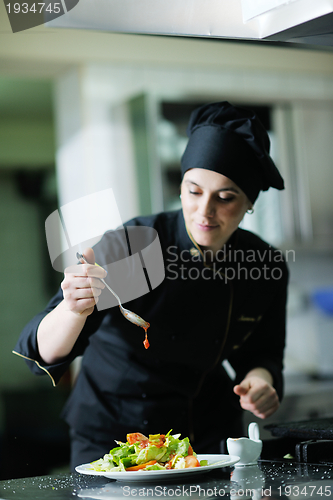 Image of chef preparing meal