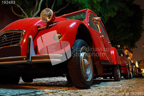 Image of Red citroen