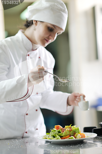 Image of chef preparing meal