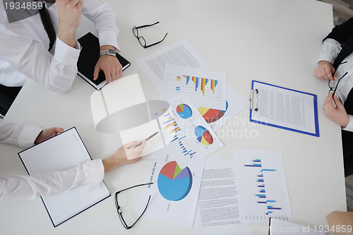 Image of business people in a meeting at office