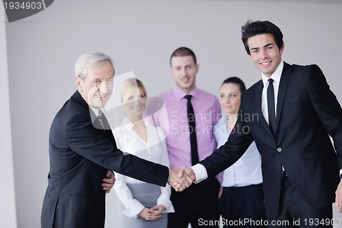 Image of business people group on meeting