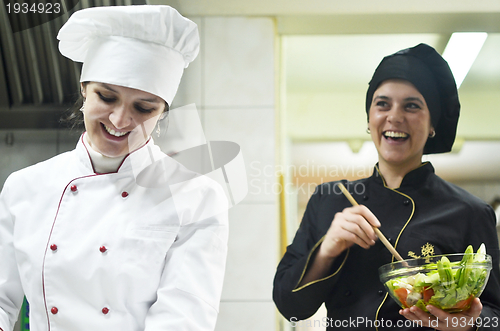 Image of chef preparing meal
