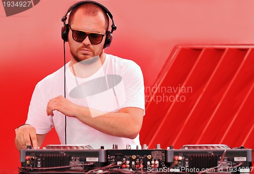 Image of music dj