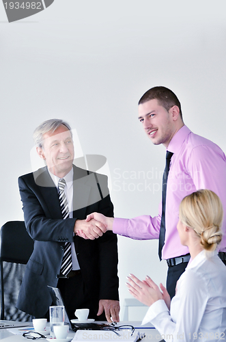 Image of business people group on meeting