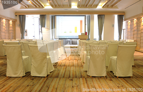 Image of Empty business conference room