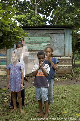 Image of native children