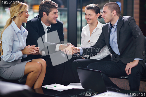 Image of business people group
